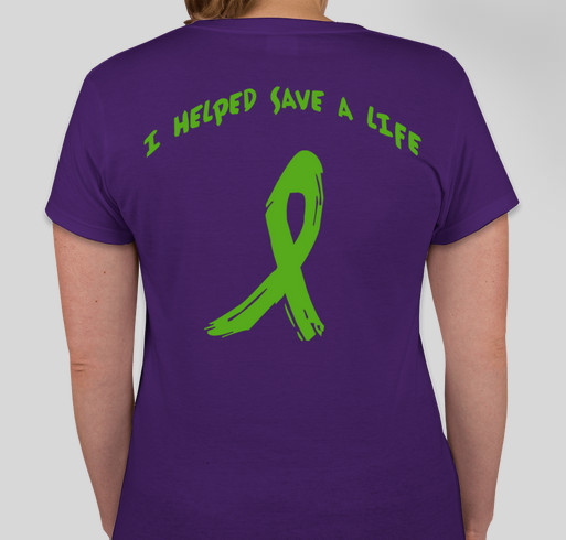 Cindy MacKay Heart Transplant Booster Fundraiser - unisex shirt design - back