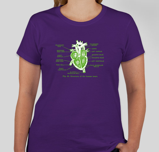 Cindy MacKay Heart Transplant Booster Fundraiser - unisex shirt design - front