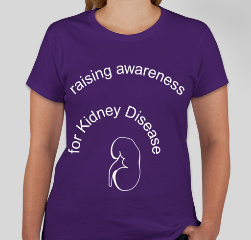 Raising Awareness For Kidney Failure Fundraiser - unisex shirt design - front