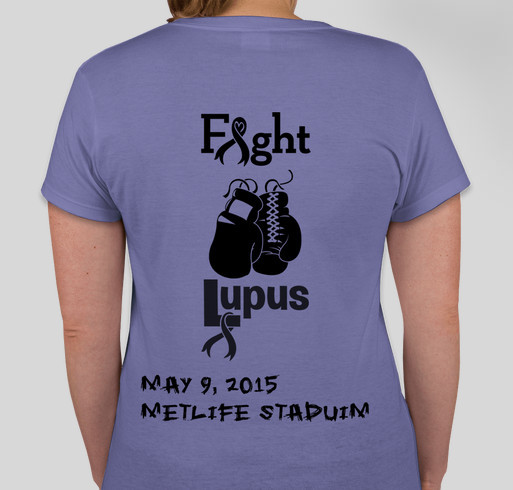 AMARI'S ANGELS LUPUS WALK 2015 Fundraiser - unisex shirt design - back