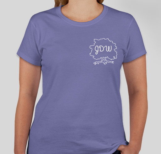 Cure Cystic Fibrosis in honor of Justin Fundraiser - unisex shirt design - front