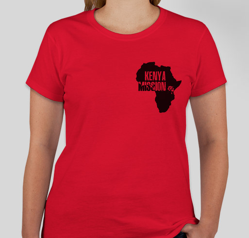 2014 Mission to Kenya Fundraiser - unisex shirt design - front