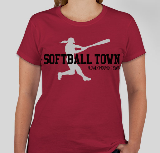 Softball Town Fundraiser - unisex shirt design - front