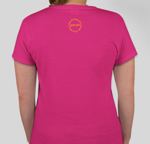 Girls Reaching All Concepts of Excellence "Explore Your Full Potential" (Gold) Campaign Fundraiser - unisex shirt design - back