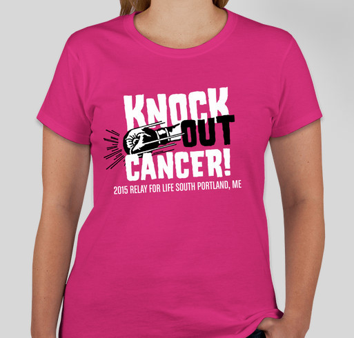 New England Cancer Specialists 2015 Relay for Life Fundraiser - unisex shirt design - front