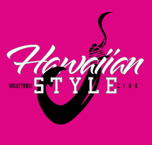 Hawaiian Style VBC shirt design - zoomed