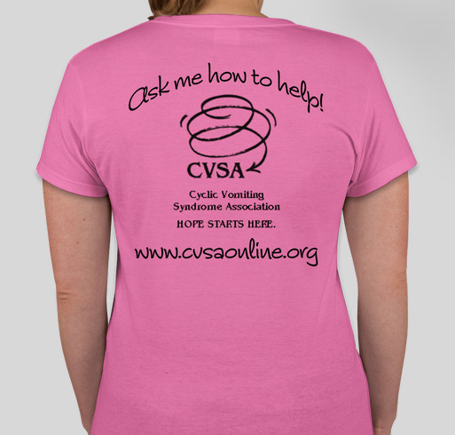 CVS International Day 2015 Fundraiser - unisex shirt design - back
