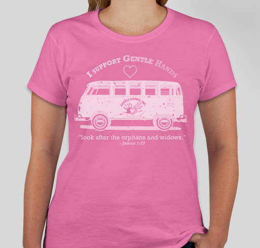 Gentle Hands Inc. Van Fund Raiser Booster Campaign Fundraiser - unisex shirt design - front