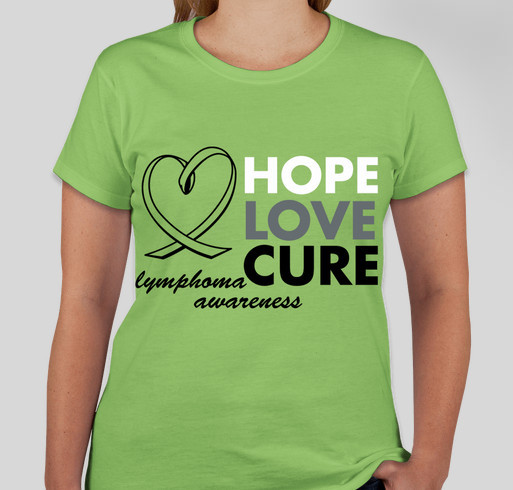 Lymphoma Awareness Fundraiser - unisex shirt design - front