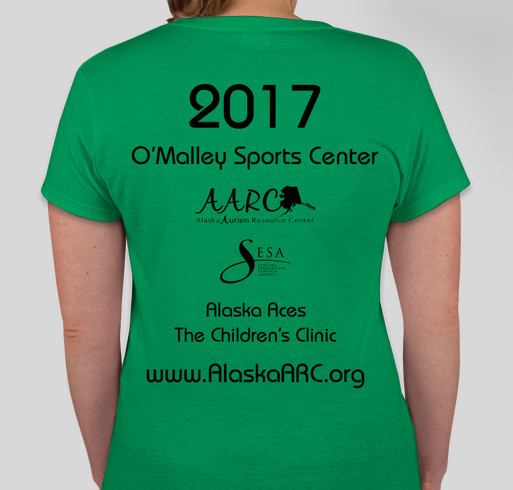 Anchorage Walks for Autism T-Shirt Fundraiser - unisex shirt design - back