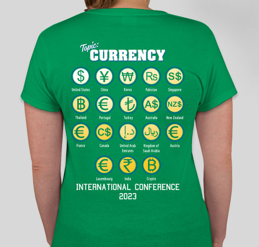 FPS International Conference 2023 Fundraiser - unisex shirt design - back