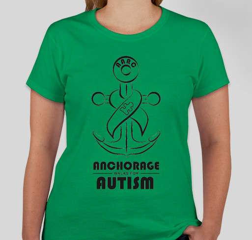 Anchorage Walks for Autism T-Shirt Fundraiser - unisex shirt design - small