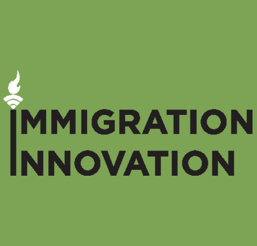 Immigration Innovation: #TechHasNoWalls #Include shirt design - zoomed