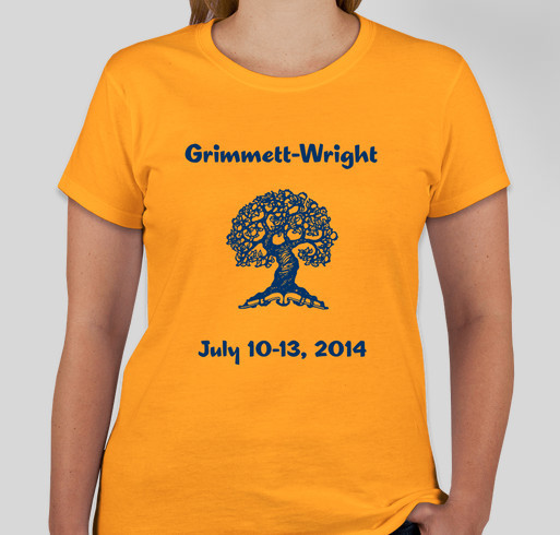 Grimmett-Wright Family Reunion Fundraiser - unisex shirt design - front