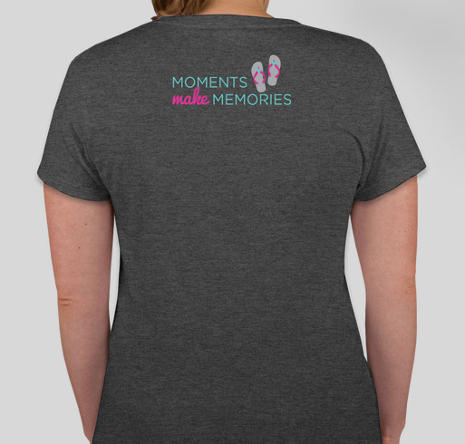 Enjoy Every Moment Fundraiser - unisex shirt design - back