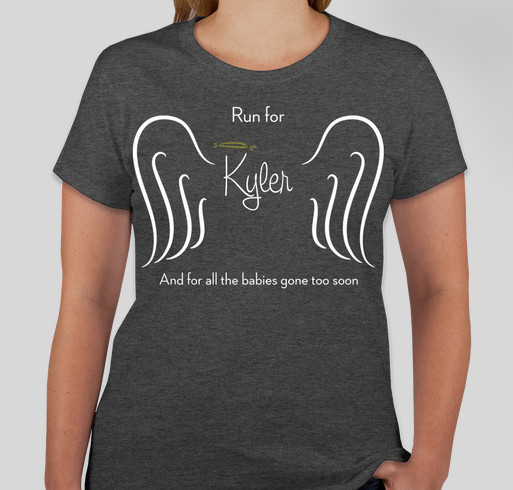 Run For Kyler 2015 Fundraiser - unisex shirt design - front
