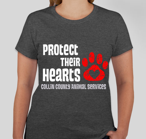 CCAS Protect Their Hearts Fundraiser - unisex shirt design - front