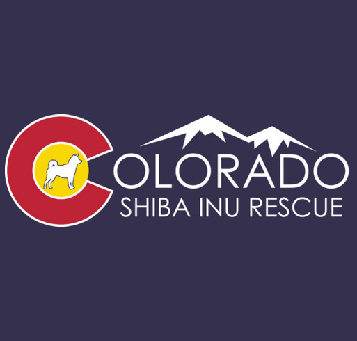Colorado Shiba Inu Rescue 2015 Winter Fundraiser shirt design - zoomed