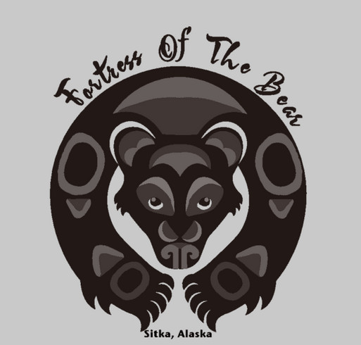 Black Bear Habitat fundraiser shirt design - zoomed