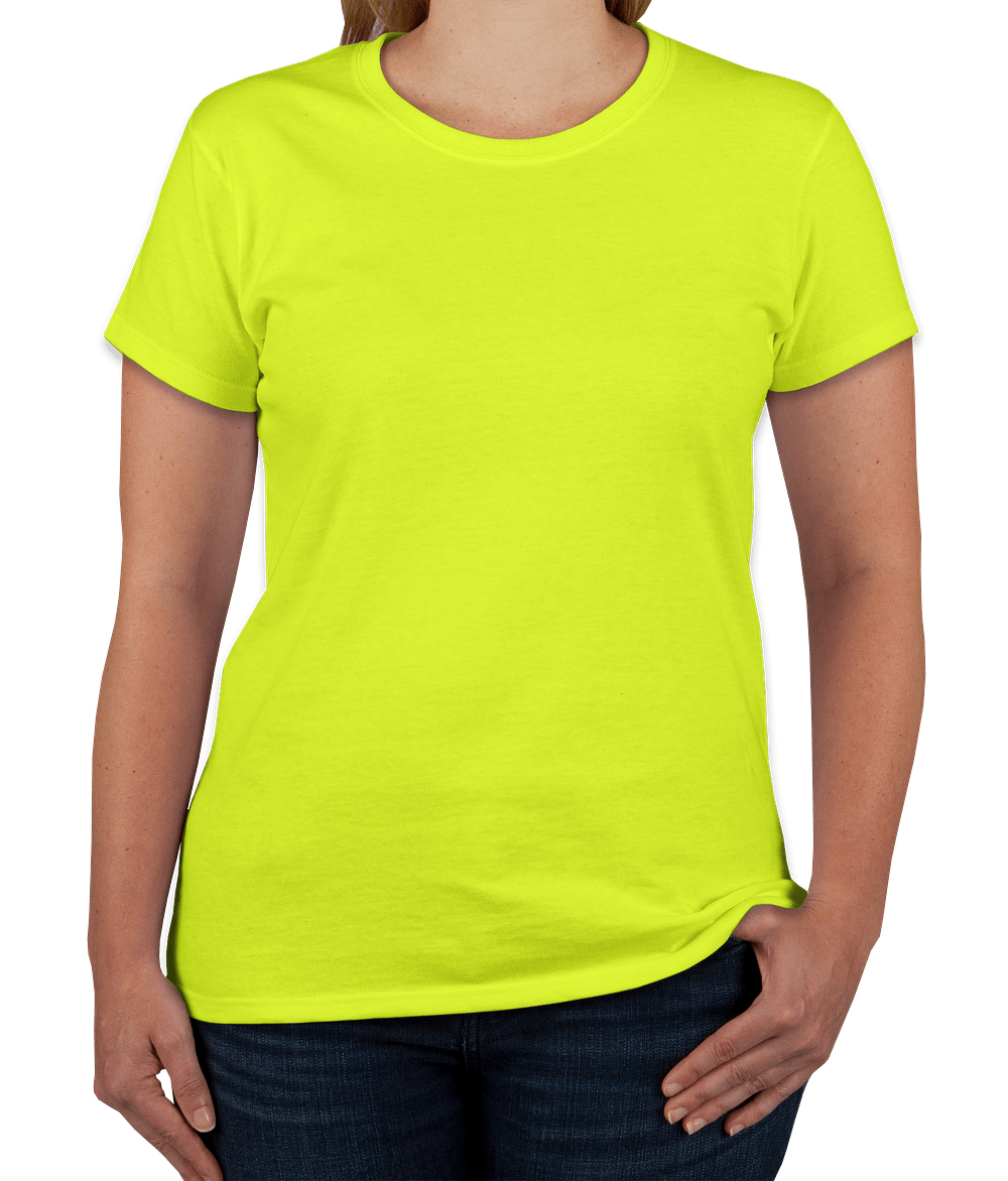 Gildan Ladies 100% Cotton T-shirt