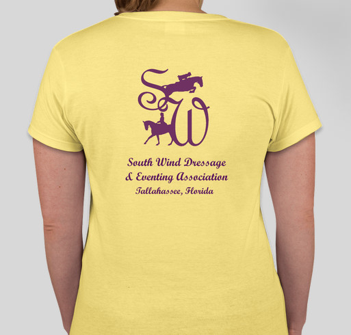 South Wind Dressage & Eventing Spring Shirt Fundraiser Fundraiser - unisex shirt design - back