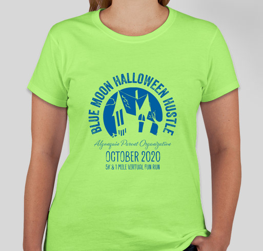 APO Blue Moon Halloween Hustle Fundraiser - unisex shirt design - front
