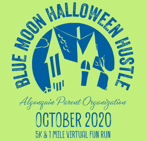 APO Blue Moon Halloween Hustle shirt design - zoomed