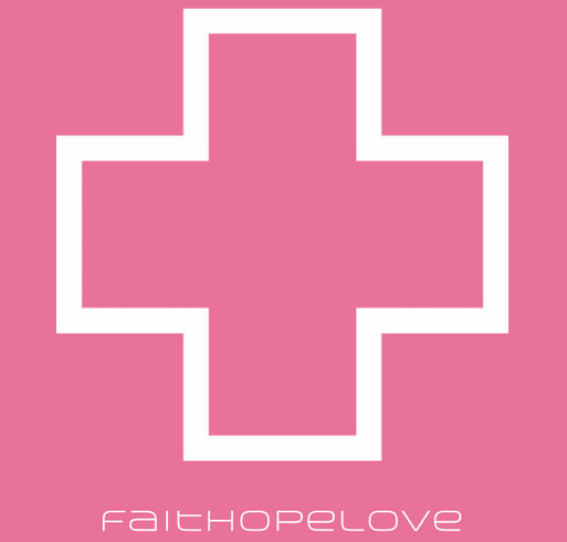 The FaithHopeLove Limited Edition Ladies t.shirt. shirt design - zoomed