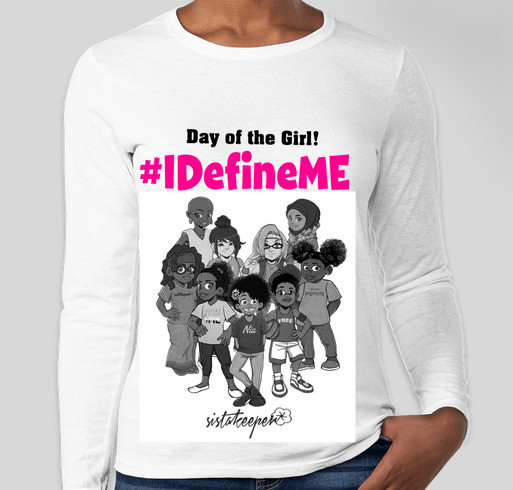 I Define ME Day of the Girl Fundraiser - unisex shirt design - front