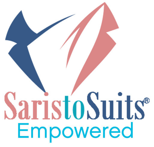 Saris To Suits Empowered shirt design - zoomed