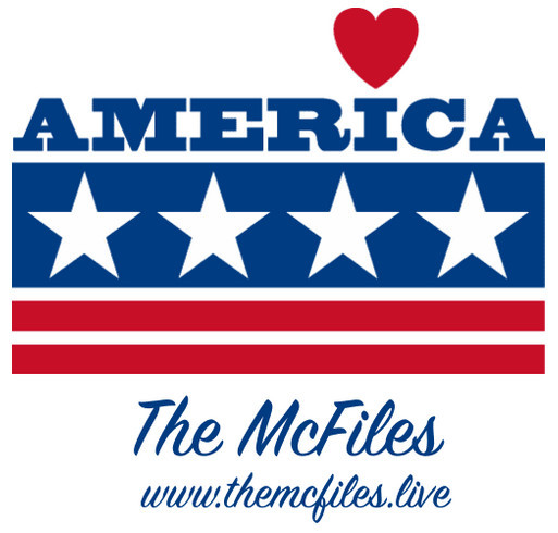 McFiles October Fundraiser - "Land That I Love" - For the Ladies! shirt design - zoomed