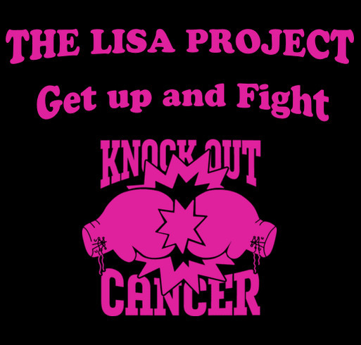 The Lisa Project Fundraiser shirt design - zoomed