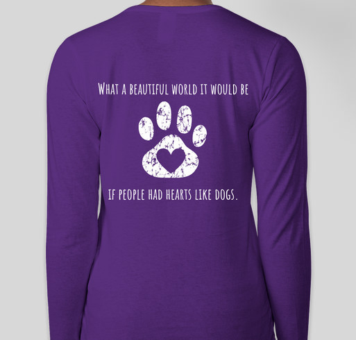 Rescue Strong Fundraiser - unisex shirt design - back