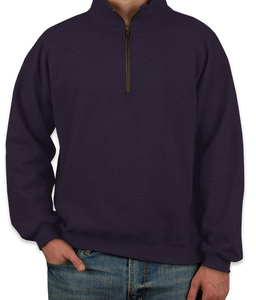 gildan quarter zip sweatshirt