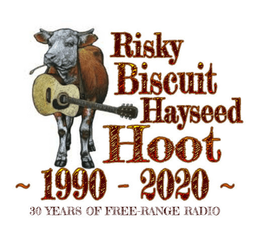 Risky Biscuit Hayseed Hoot! shirt design - zoomed