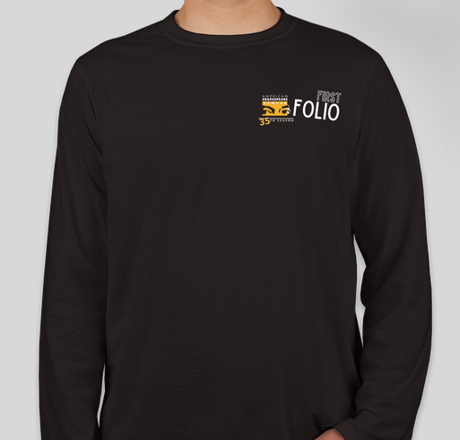 ASC First Folio Shirt Fundraiser - unisex shirt design - front