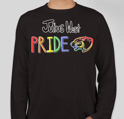 Julius West Pride Shirts Fundraiser - unisex shirt design - front