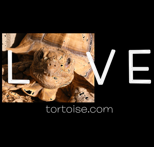 American Tortoise Rescue - Give Popcorn Some Love! shirt design - zoomed