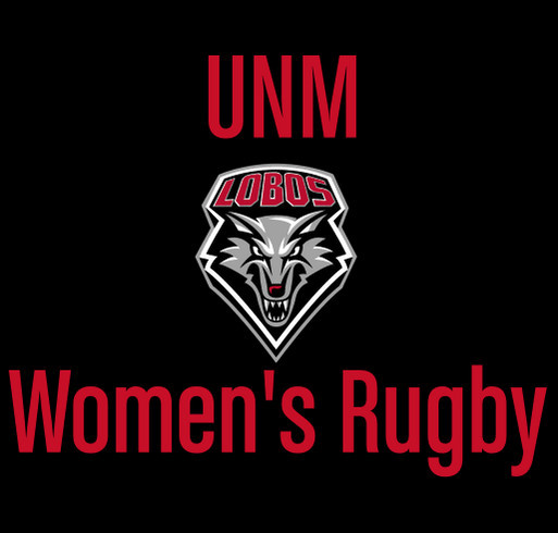 UNM Women's Rugby shirt design - zoomed