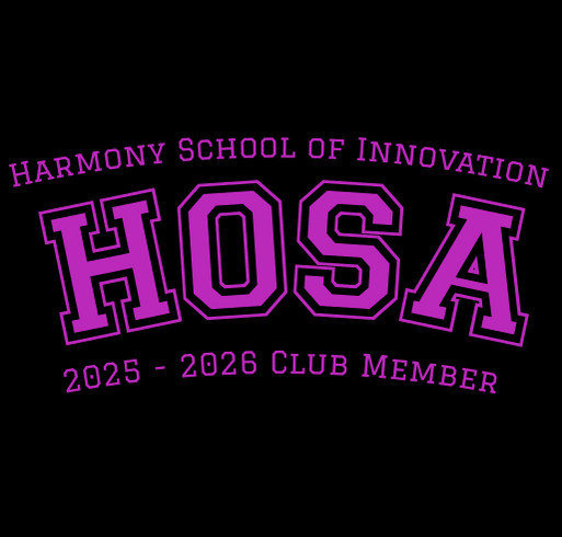 HOSA Club Fundraiser! shirt design - zoomed
