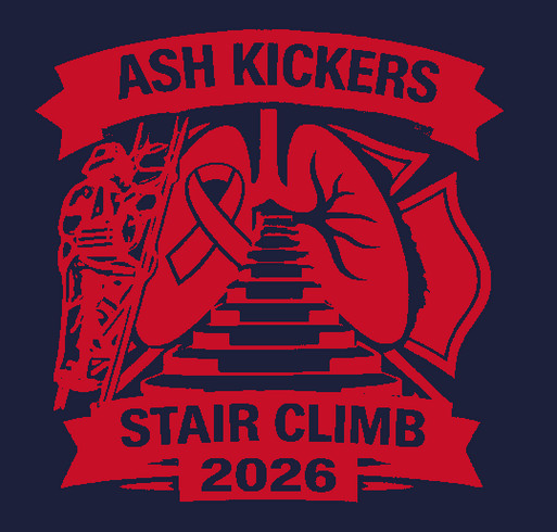 Ash Kickers Shirt Fundraiser — Supporting the American Lung Association shirt design - zoomed