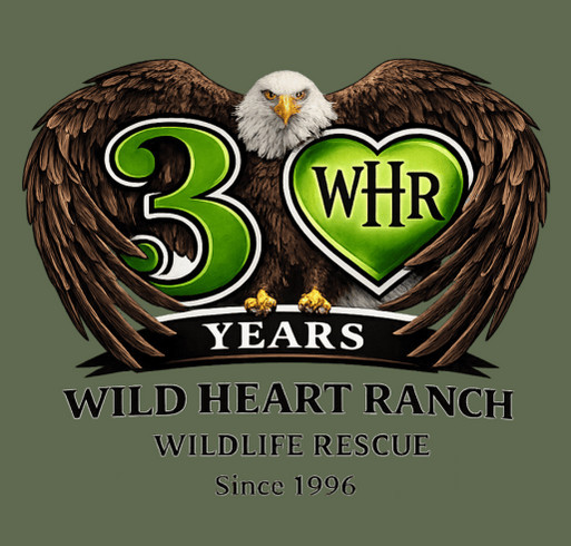 30 Years of Wild Heart! shirt design - zoomed