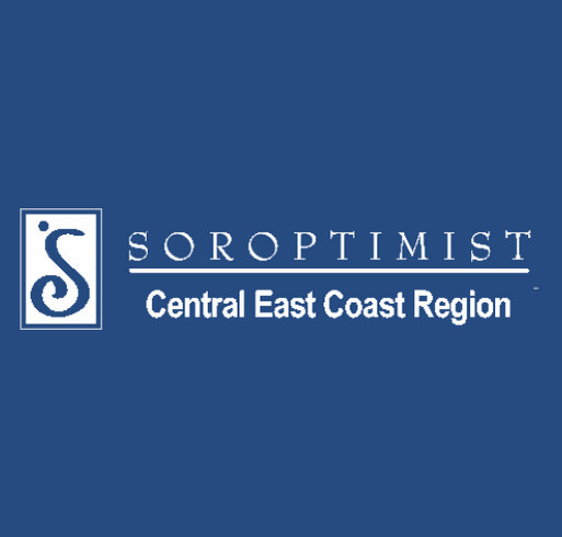 Soroptimist Central East Coast Region shirt design - zoomed
