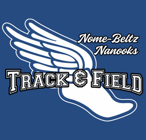 NBHS Track & Field shirt design - zoomed