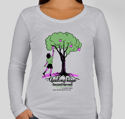 Second Harvest Food Bank of Central Florida Fundraiser - unisex shirt design - front