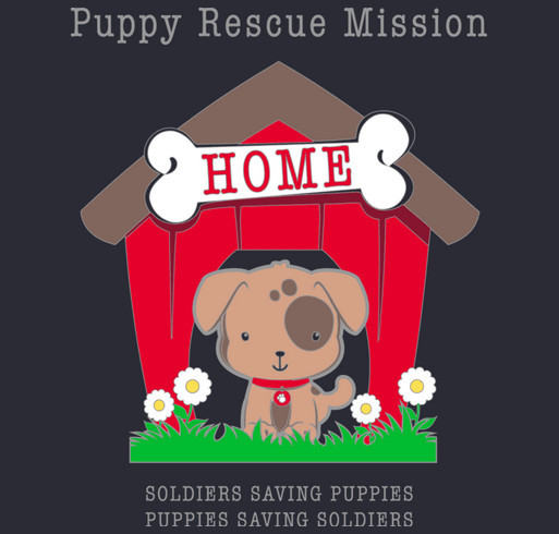 Puppy Rescue Mission shirt design - zoomed