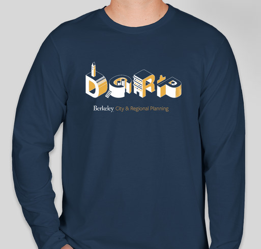 ALUMNI 2 - The UC Berkeley Department of City & Regional Planning Fundraiser - unisex shirt design - front