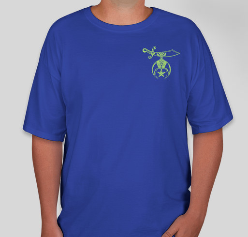 Live the Shrine Life Fundraiser - unisex shirt design - front