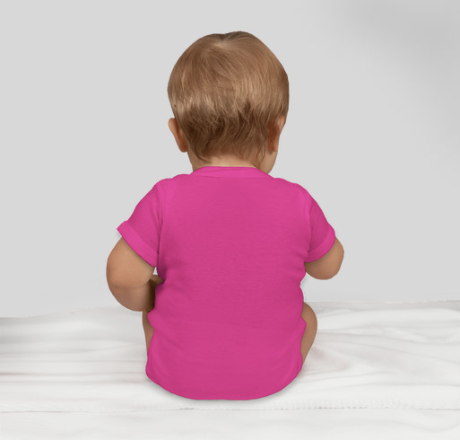 Help Bring Baby Girl Home Fundraiser - unisex shirt design - back