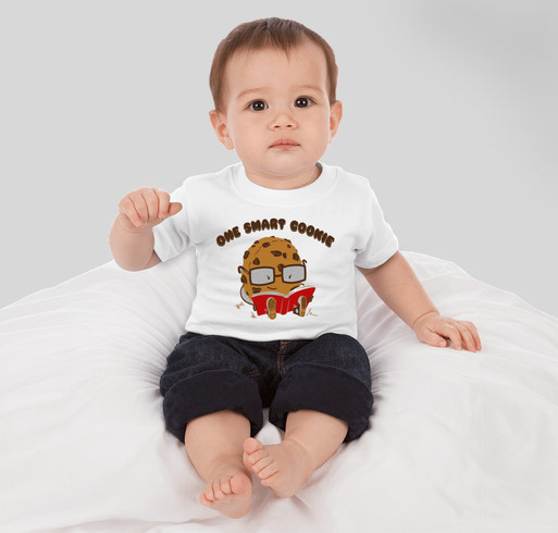 smartest cookie Fundraiser - unisex shirt design - front